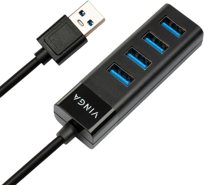 USB-хаб Vinga VHA3A4