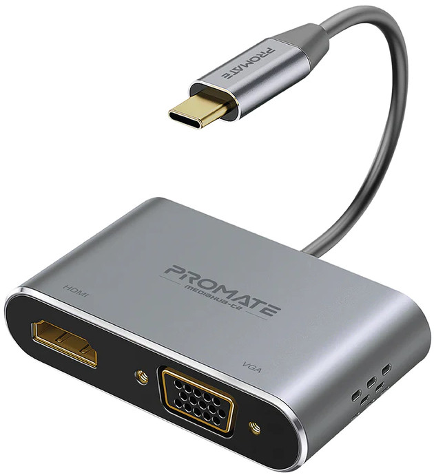 USB-хаб Promate MediaHub-C2