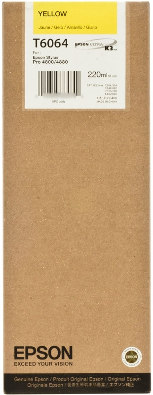 Картридж Epson T6064 C13T606400