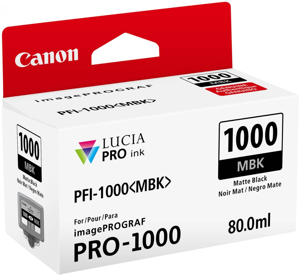 Картридж Canon PFI-1000MBK 0545C001