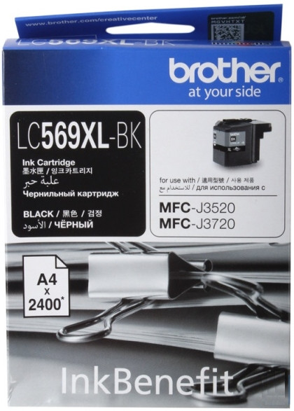 Картридж Brother LC-569XLBK