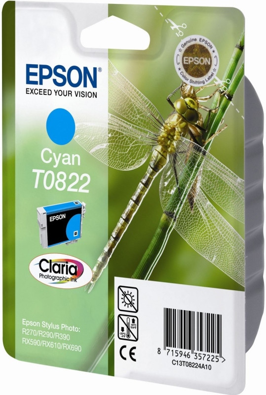 Картридж Epson T0822 C13T11224A10