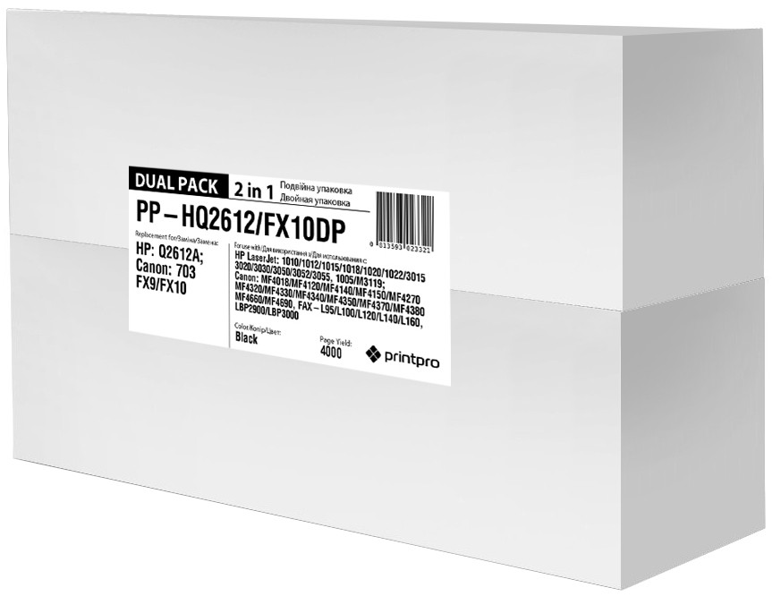 Картридж Printpro PP-HQ2612/FX10DP