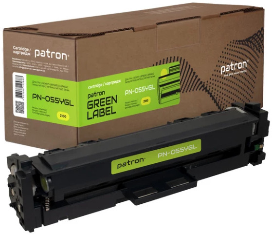 Картридж Patron PN-055YGL