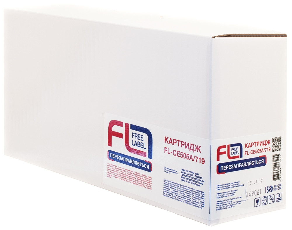 Картридж Free Label FL-CE505A/719