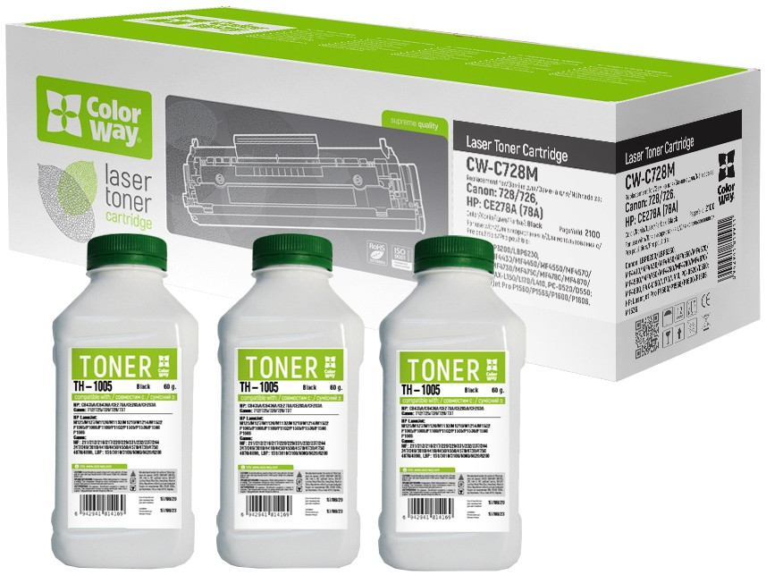 Картридж ColorWay CW-C728M/TH-1005