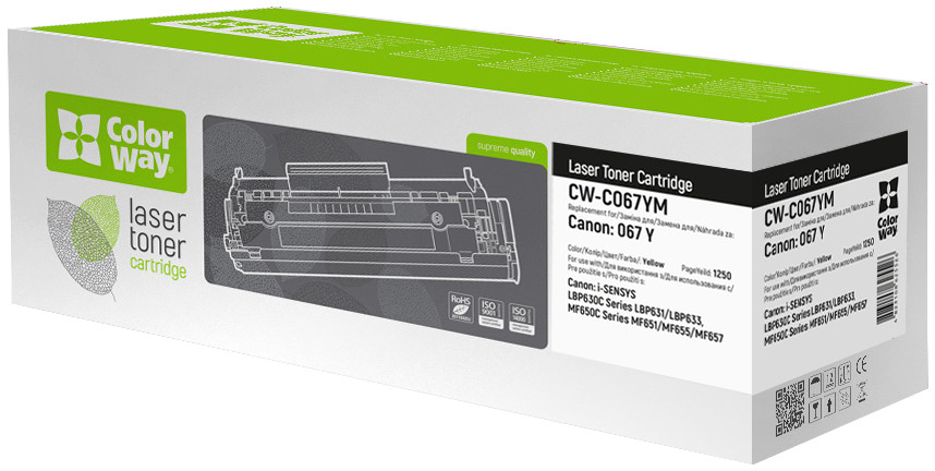 Картридж ColorWay CW-C067YM