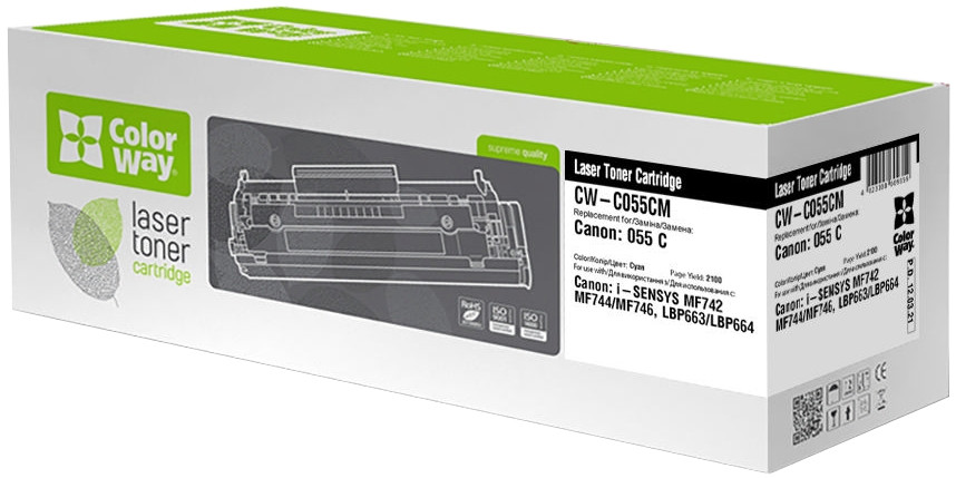 Картридж ColorWay CW-C055CM