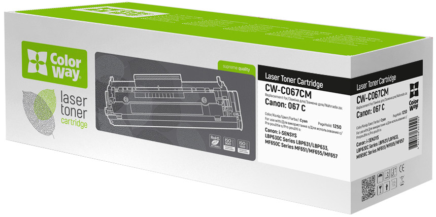 Картридж ColorWay CW-C067CM