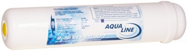 Картридж для води Aqualine RES-12L-NPT