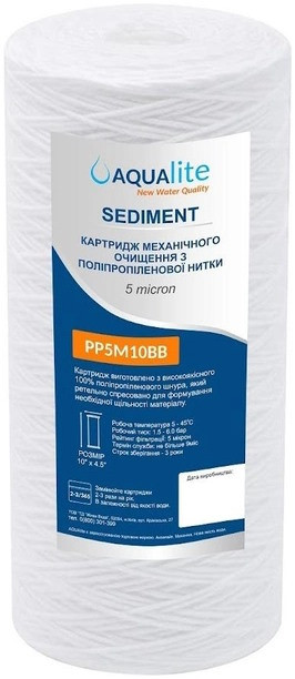 Картридж для води Aqualite PP5M10BB