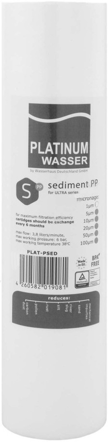 Картридж для води Platinum Wasser PLAT-PCARB