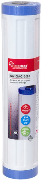 Картридж для води Novaya Voda NW-GAC-20BB