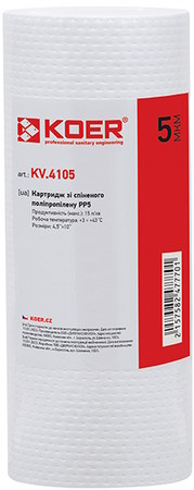 Картридж для води KOER KV.4105
