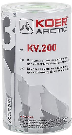 Картридж для води KOER KV.200