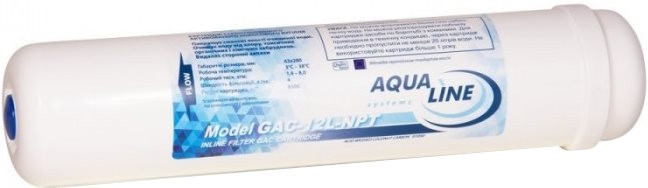 Картридж для води Aqualine GAC-12L-NPT