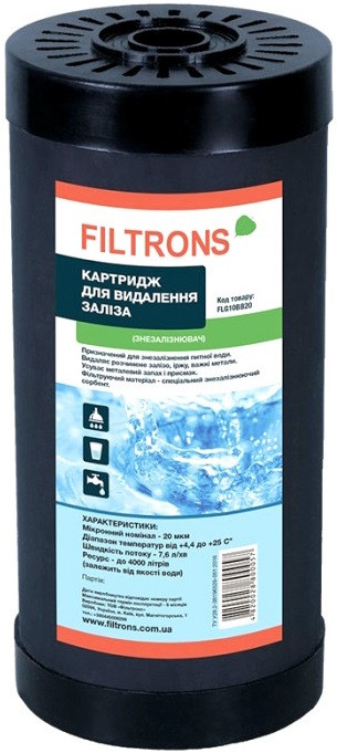 Картридж для води Filtrons FLG10BB20