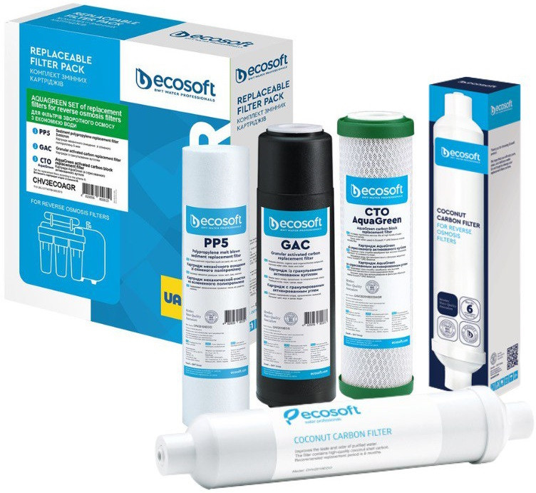 Картридж для води Ecosoft CHV4POST75GPD