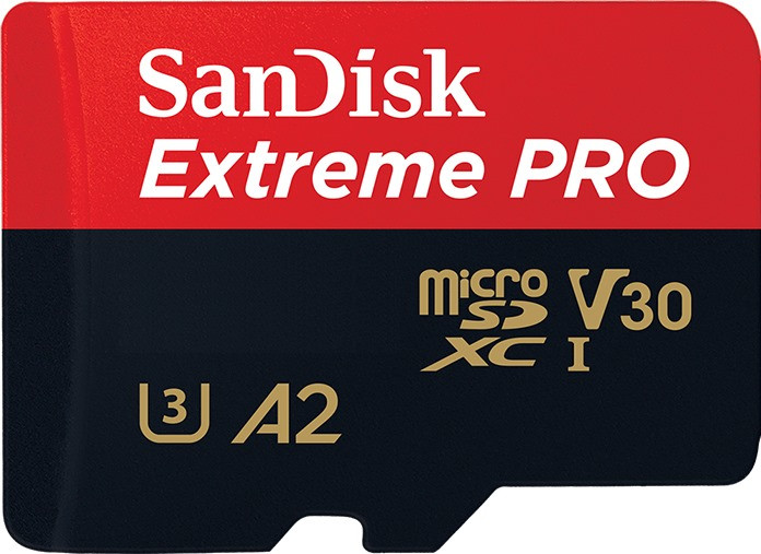 Карта памяти SanDisk Extreme Pro V30 A2 microSDXC UHS-I U3 2 ТБ (SDSQXCD-2T00-GN6MA)
