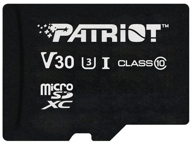 Карта памяти Patriot Memory VX microSDXC V30 Class 10 UHS-I 64 ГБ