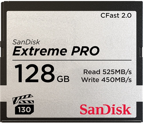 Карта памяті SanDisk Extreme Pro CFast 2.0 128 ГБ