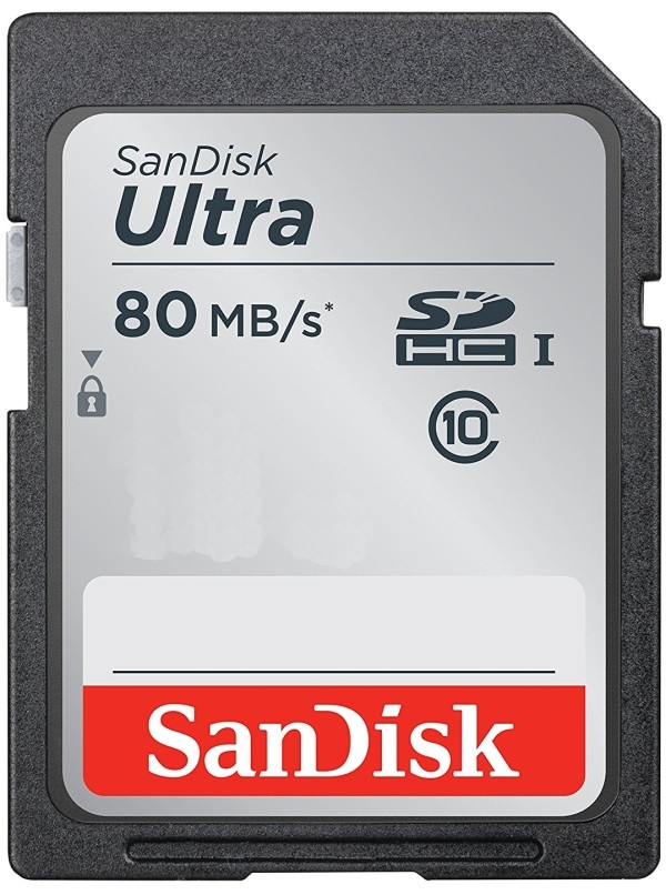 Карта памяти SanDisk Ultra SDHC UHS-I 533x Class 10 32 ГБ