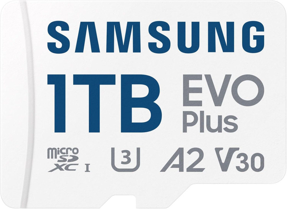 Карта памяти Samsung EVO Plus microSD 2024 1 ТБ (MB-MC1T0SA/EU)