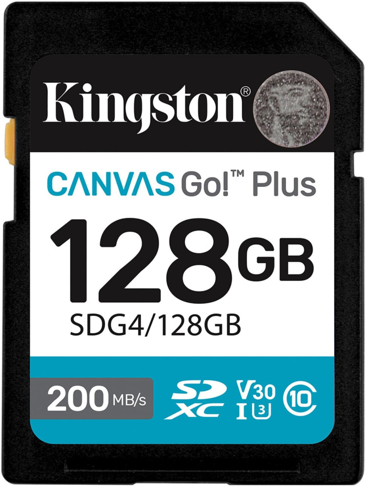 Карта памяті Kingston SDXC Canvas Go Plus Gen4 128 ГБ (SDG4/128GB)