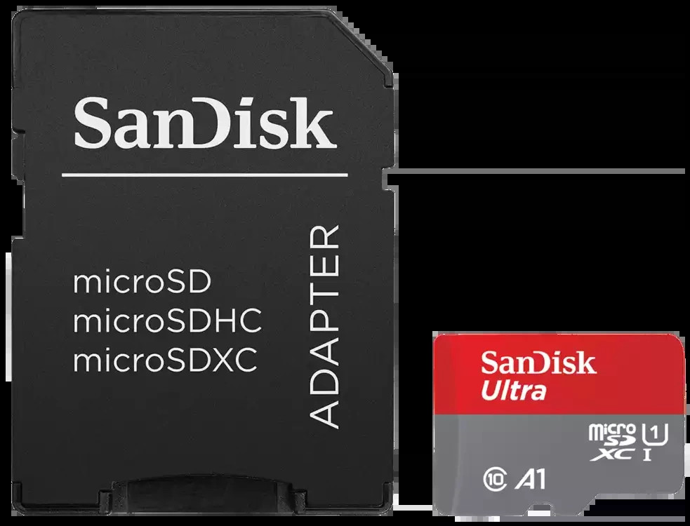 Карта памяті SanDisk Ultra microSD with Adapter 1.5 ТБ (SDSQUAC-1T50-GN6MA)