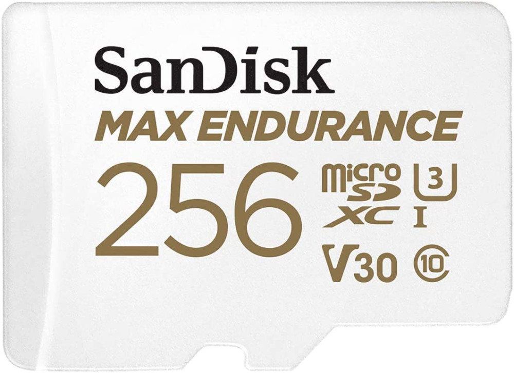 Карта памяти SanDisk Max Endurance microSD 256 ГБ (SDSQQVR-256G)
