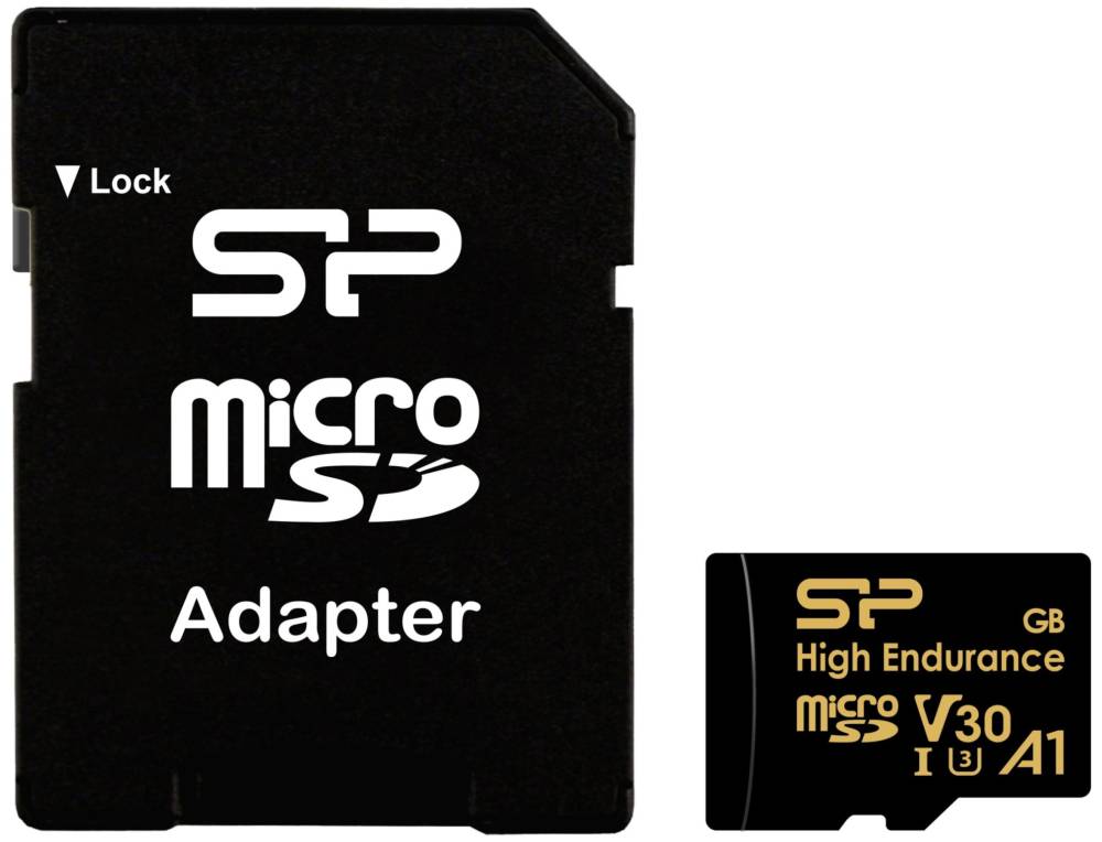 Карта памяти Silicon Power Golden Series High Endurance microSD 128 ГБ