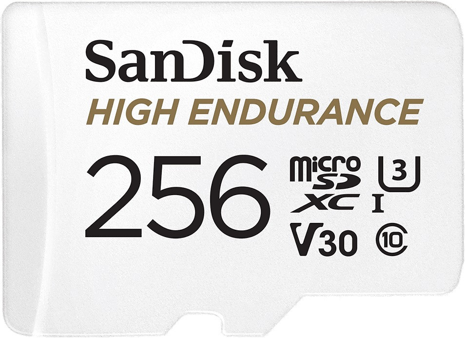 Карта памяти SanDisk High Endurance microSD U3 256 ГБ (SDSQQNR-256G-GN6IA)