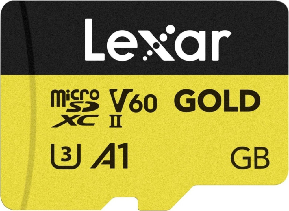 Карта памяти Lexar Professional Gold microSDXC UHS-II 256 ГБ (LMSGOLD256G-BNNNG)
