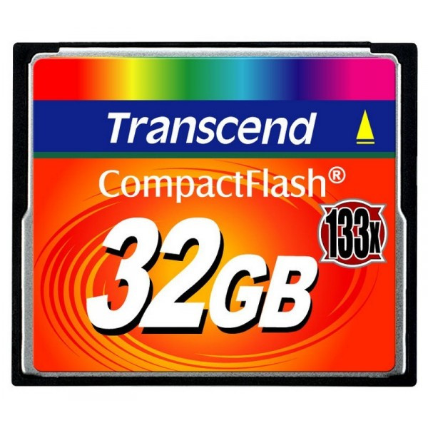 Карта памяти Transcend CompactFlash 133x 32 ГБ (TS32GCF133)