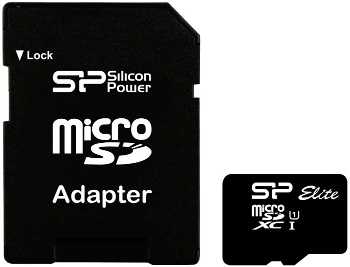 Карта памяти Silicon Power Elite microSD UHS-1 Class 10 128 ГБ (SP128GBSTXBU1V10SP)