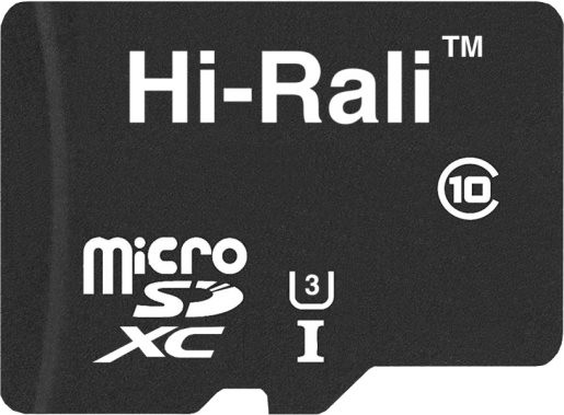 Карта памяти Hi-Rali microSD class 10 UHS-I U3 32 ГБ