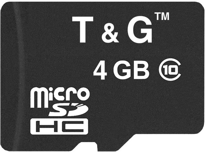 Карта памяти T&G microSD class 10 UHS-I 4 ГБ (TG-4GBSDCL10-00)