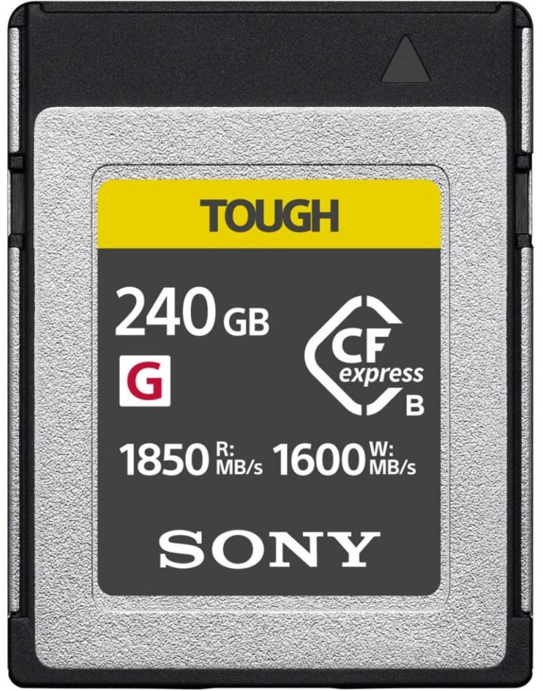 Карта памяти Sony CFexpress Type B Tough 240 ГБ (CEBG240T)