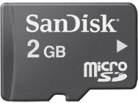 Карта памяти SanDisk microSD 2 ГБ