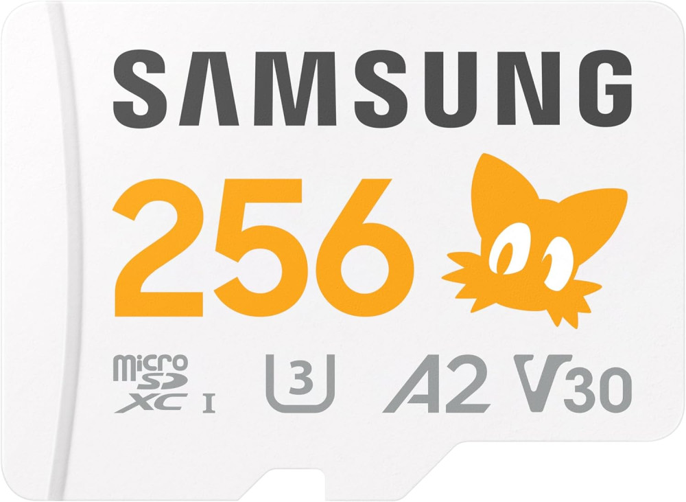 Карта памяти Samsung Sonic the Hedgehog microSDXC UHS-I 256 ГБ (MB-MD256SA/LC1)