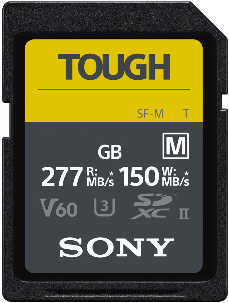 Карта памяти Sony SDXC SF-M Tough Series UHS-II 64 ГБ (SF-M64T)