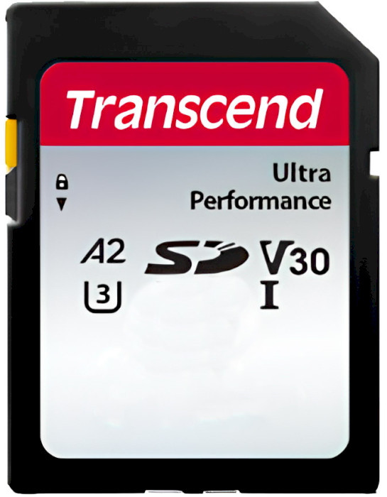 Карта памяти Transcend SD 340S UHS-I U3 V30 A2 64 ГБ (TS64GSDC340S)