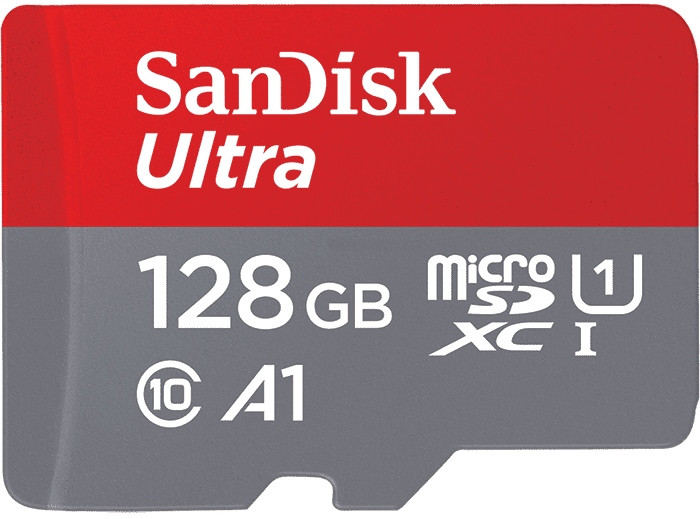 Карта памяти SanDisk Ultra A1 microSD Class 10 128 ГБ