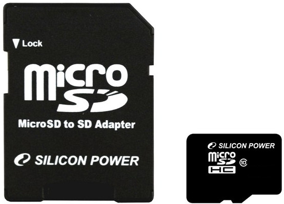 Карта памяти Silicon Power microSDHC Class 10 16 ГБ