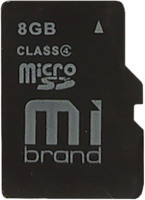 Карта памяти Mibrand microSDHC Class 4 Adapter 8 ГБ (MICDC4/8GB-A)