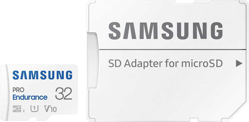 Карта памяти Samsung Pro Endurance microSDHC UHS-I U1 V10 32 ГБ (MB-MJ32KA)