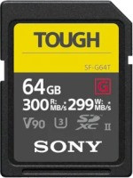 Карта памяти Sony SD SF-G Tough Series 64 ГБ (SF-G64T)