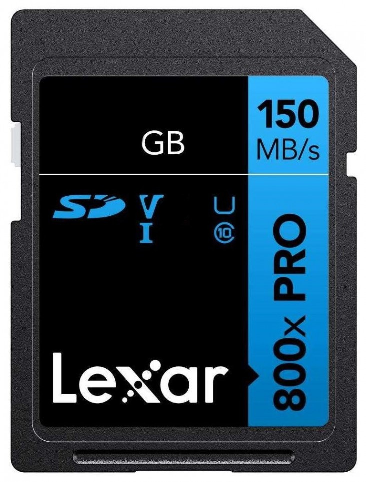 Карта памяти Lexar High-Performance 800xPRO SD UHS-I Card BLUE Series 128 ГБ (LSD0800P128G-BNNNG)
