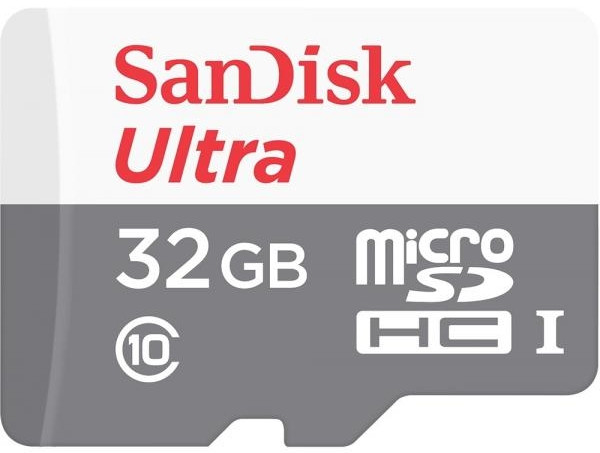 Карта памяти SanDisk Ultra microSD 533x UHS-I 32 ГБ (SDSQUNS-032G-GN3MA)