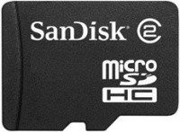 Карта памяти SanDisk microSDHC Class 2 16 ГБ